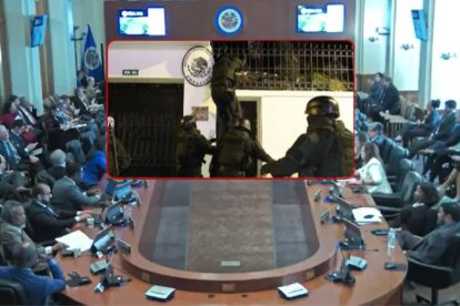 Ecuador se defendió en sesión de la OEA, donde los miembros rechazaron su decisión de ingresar a la embajada de México.