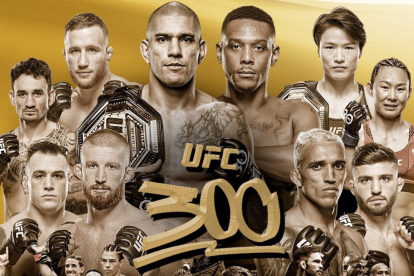 UFC 300, el evento del año de las MMA.