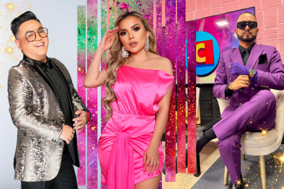 Lazito, Silvana Torres y Santiago Castro