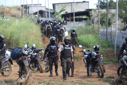 En el distrito Nueva Prosperina, al cual pertenece la cooperativa Balerio Estacio, se vienen realizando operativos policiales.