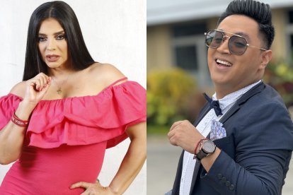 Paola Farías y Leonardo Quezada