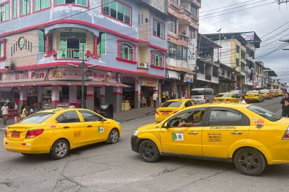 Esta mañana se reportó que un taxista fue golpeado en Esmeraldas.