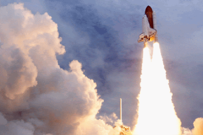 Primer vuelo del transbordador espacial Columbia en 1981