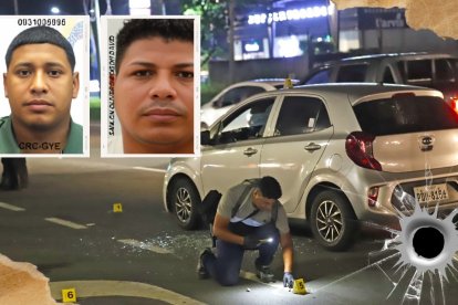 Las víctimas se movilizaban en ente carro plomo.