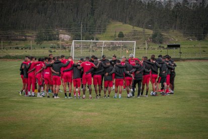 Deportivo Cuenca en una foto de archivo.