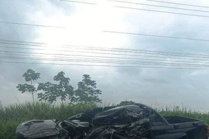 Un conductor falleció por accidente en la vía Quinindé-Santo Domingo.