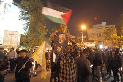 Luego del ataque, hubo una concentración antiisraelí  en ciudades iraníes.