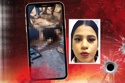 Karen Toala Amanguaña salía de comprar cuando le dieron dos ‘pepazos’.