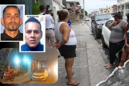 Familiares de Érick Salvador lloraban desconsolados en el lugar donde fue asesinado.