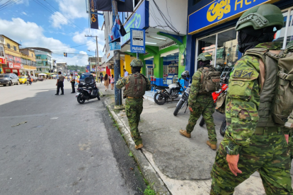 El robo ocurrió en pleno centro del cantón.