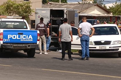 El ataque se registró en el barrio La Floresta, en el balneario de Salinas.
