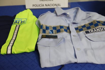 La Policía Nacional presentó las evidencias en el Cuartel Modelo