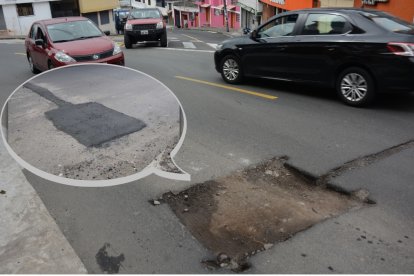 Así luce ahora este tramo de la calle Guatemala, cerca de la Condorcunga, luego de su reparación.