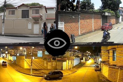 En este vehículo Hyundai Tucson llegaron los delincuentes que robaron una casa. Moradores de Samanes 1 hacen un llamado a la Policía y al Municipio por los constantes robos.