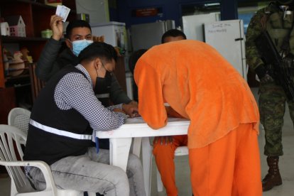 Privados de libertad de Cotopaxi votaron.