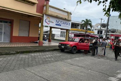 Fuera de la Notaría fue ultimado un hombre en Valencia.