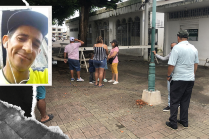 Los restos del hombre fueron llevados a la morgue de Babahoyo para determinar su causa de muerte.