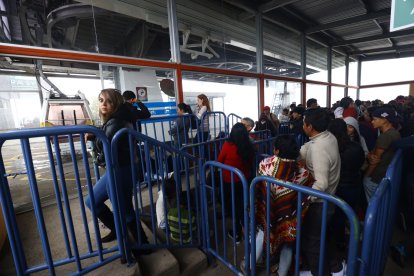 Los usuarios se preocuparon porque no sabían como descender de la cima.