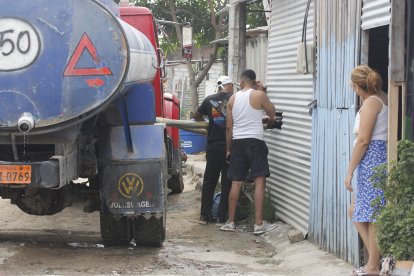 Uno de los pedidos ciudadanos es que se realicen patrullajes en sectores conflictivos para que se distribuya el agua con normalidad.