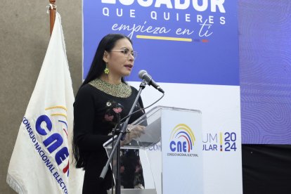 Diana Atamaint aseguró que se garantiza el suministro de energía este 21 de abril de 2024.