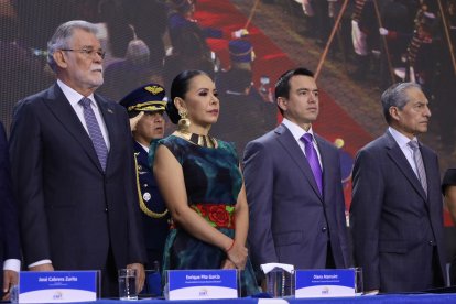 CNE inauguró la jornada electoral en Ecuador.