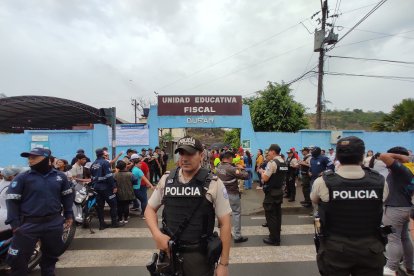 Referencial. Se realizado operativos policiales en las juntas receptoras del voto.