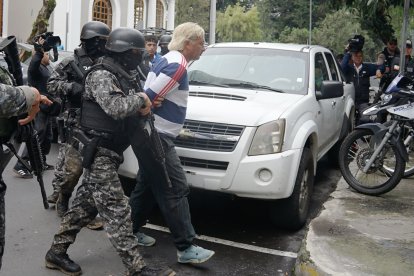 Colón Pico fue agarrado en Puerto Quito.