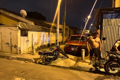 En uno de los callejones del sector Florida 3 fue abatido un presunto delincuente.