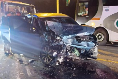 La muerte se produjo tras el choque de dos vehículos.