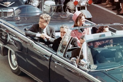 El presidente iba en un auto descapotable el día del asesinato.