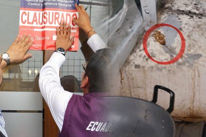 En clausuras realizadas por Arcsa se identificaron cucarachas.