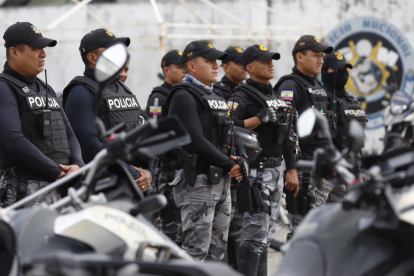 La Policía ofreció una rueda de prensa para informar lo ocurrido.