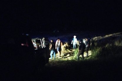 Es este sector fueron hallados los seis cadáveres.