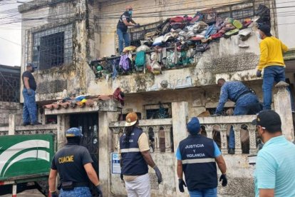 Esta es la casa que se encontraba en desaseo.