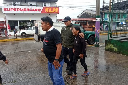 Wewa era consolada desde el momento en que supo cómo murió su hijo Diego Ima.