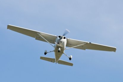 Una avioneta. Foto referencial