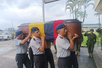 Cuatro de cinco militares fueron reconocidos y la capilla ardiente es en la Brigada de Selva 17 Pastaza.