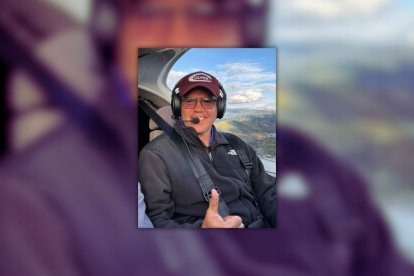 Tex Montes de Oca saltó de una avioneta, durante una práctica de paracaidismo, el domingo 28 de abril de 2024.