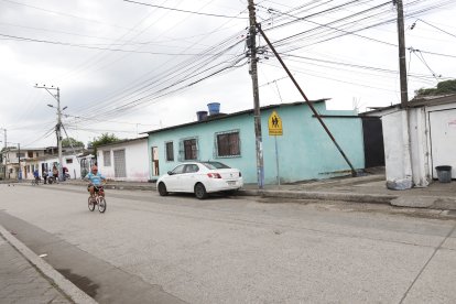 La balacera ocurrió en este sector del cantón Durán.