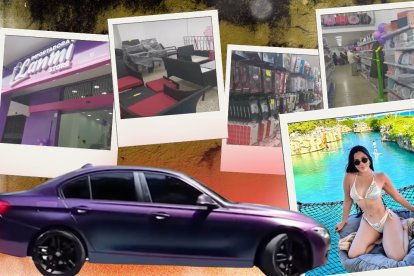 Landy Párraga, la excandidata del Miss Ecuador, y su rastro de lujos.