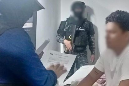 El hijo de Junior Roldán fue detenido este 30 de abril.