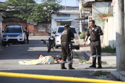 La Policía llegó al sitio, en la Isla Trinitaria.