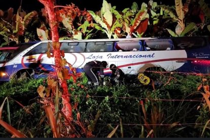 Fatal accidente en vía a Machala.