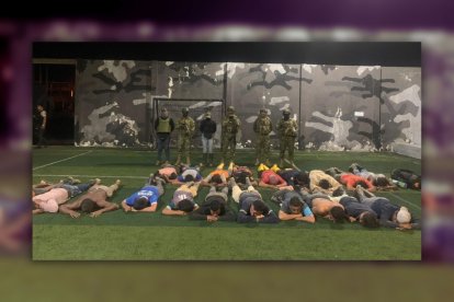 Personal de las Fuerzas Armadas logró la detención de 22 presuntos choneros, según informaron en su cuenta de X, pero quedaron libres.