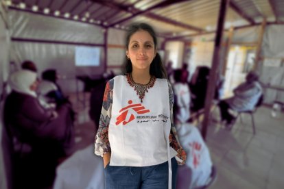 Gisela Silva González es una psicóloga ecuatoriana en la Franja de Gaza. Ella está a cargo del Servicio de Salud Mental de Médicos Sin Fronteras.