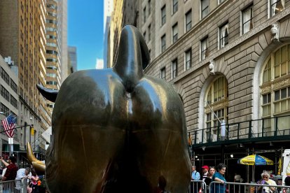 Conny Garcés visitó los lugares turísticos en Nueva York.