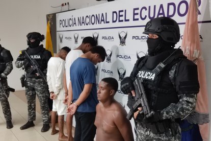 Una banda de secuestradores fue atrapada por la Policía, tres menores de edad incluidos.