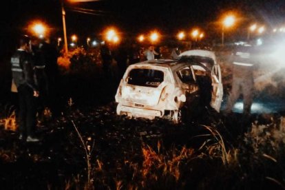 En Nueva Jerusalén se despertaron por la detonación de un coche.