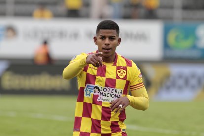 Luis Cano es uno de los pilares de Aucas, líder de la primera etapa de la LigaPro.