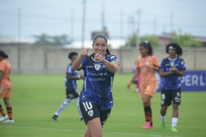 Ambar Torres es el cerebro de Dragonas de Independiente del Valle.